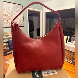 Chili Red Large Aspen Shoulder Bag